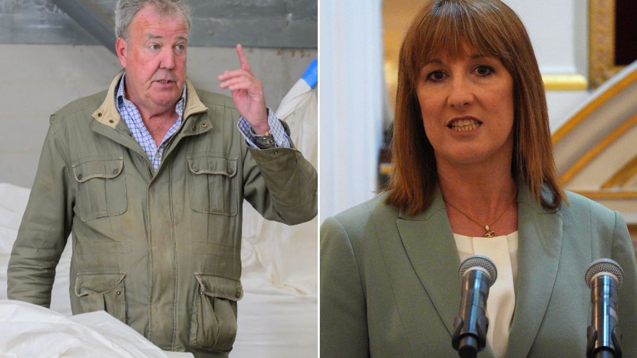 Jeremy Clarkson and Rachel Reeves