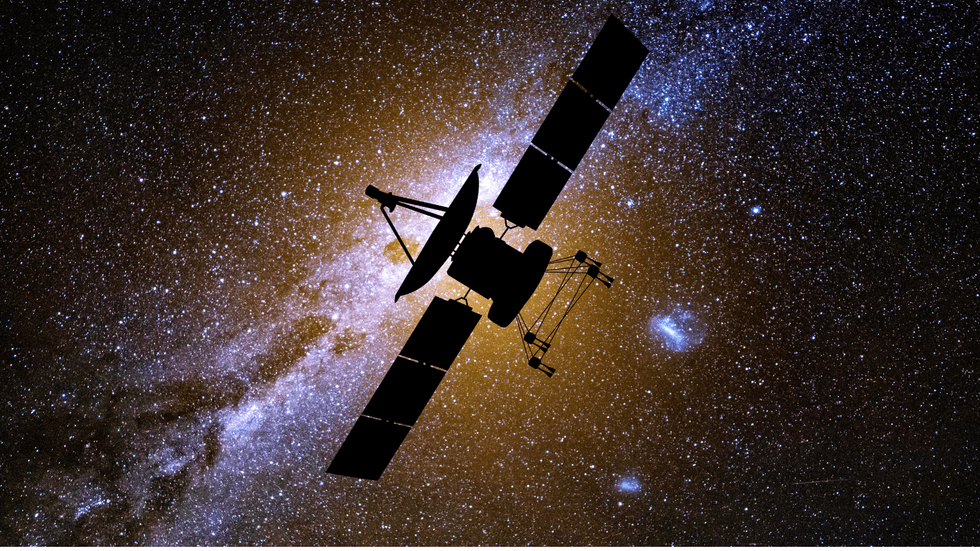 Nasa satellite in space