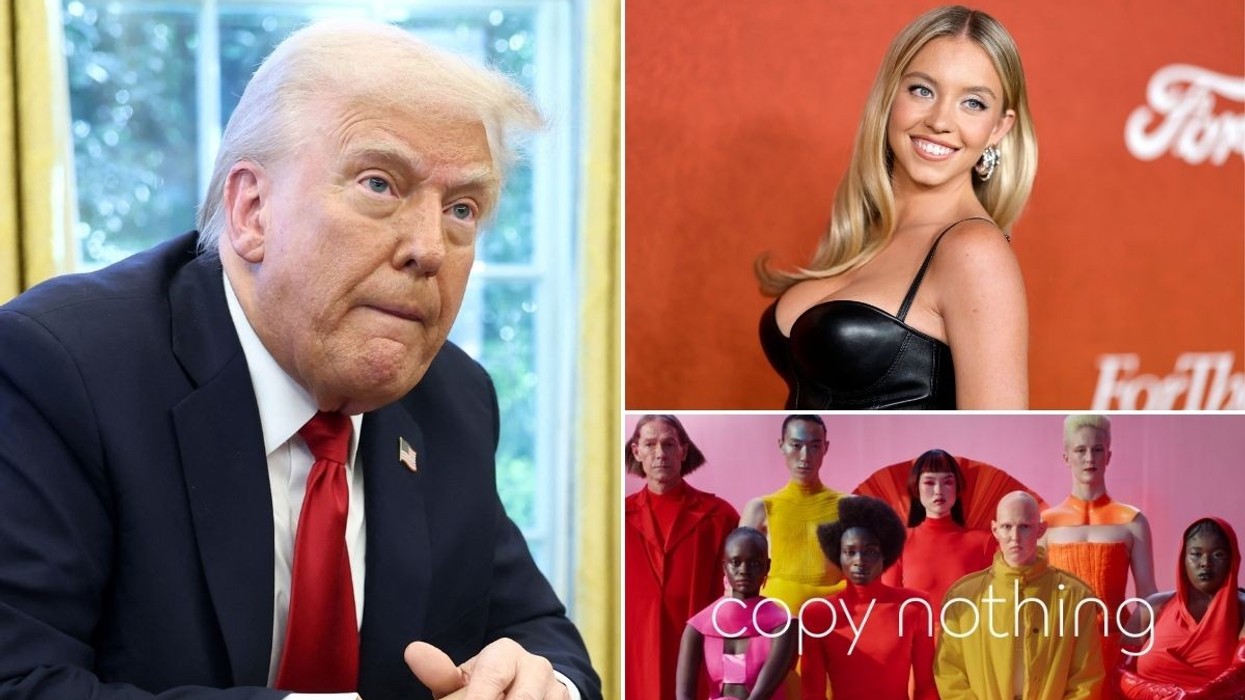 President Donald Trump, Sydney Sweeney and Jaguar's 'Copy Nothing' rebrand