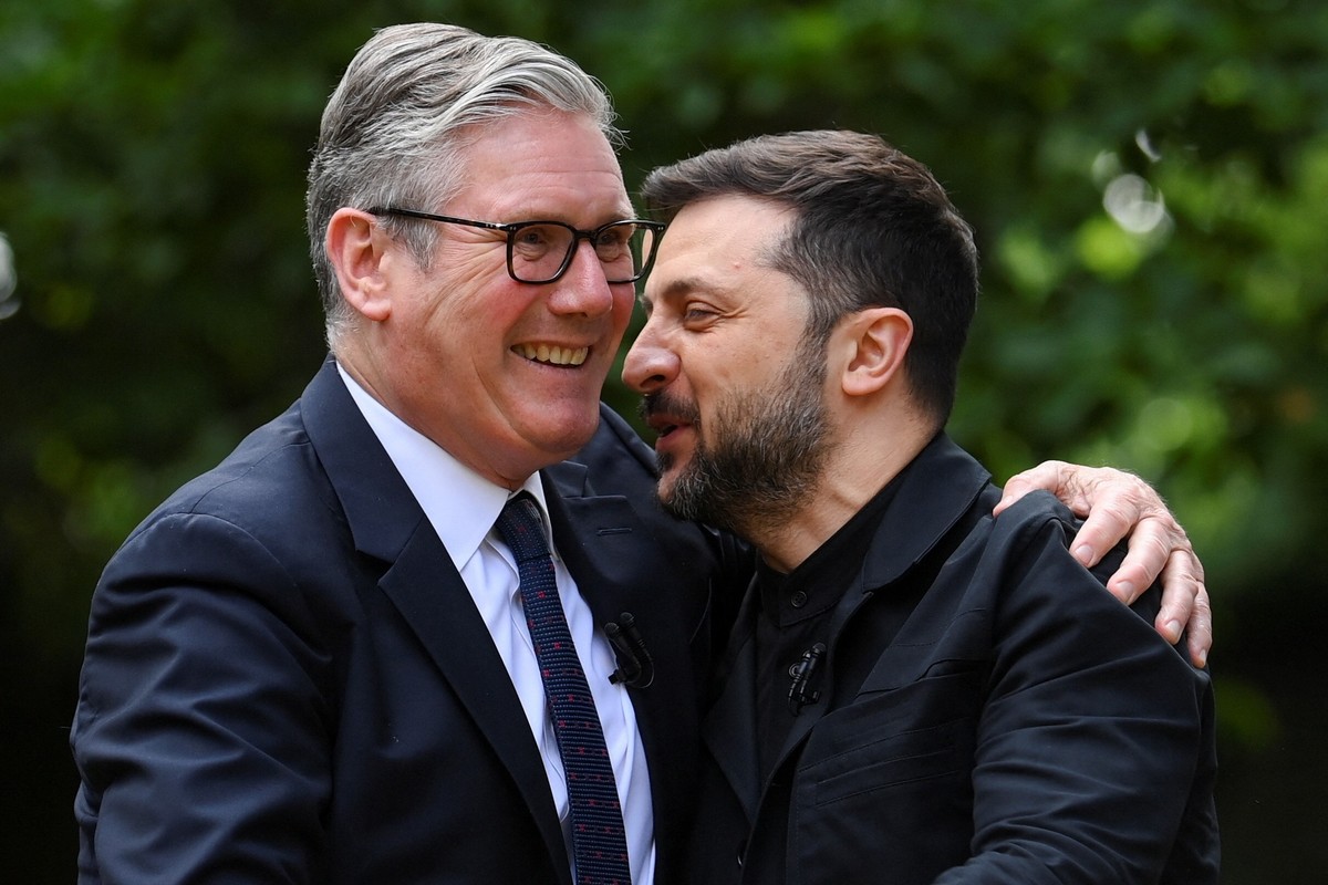 Starmer and Zelensky